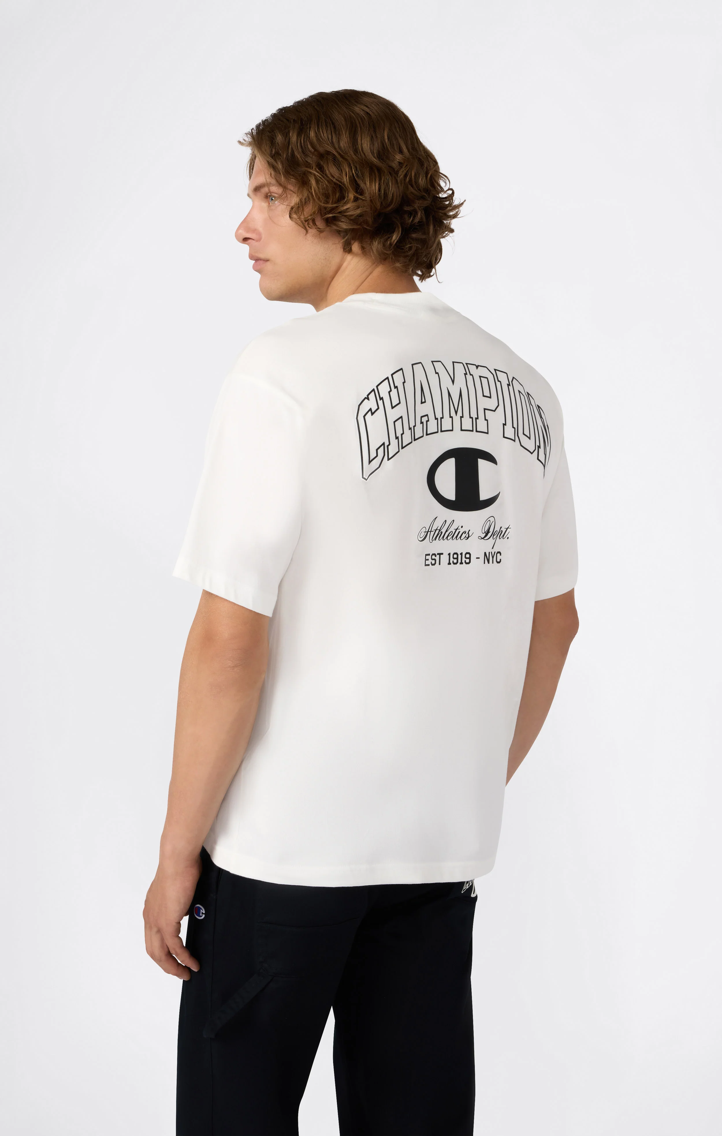 Men’s Crewneck T-Shirt Street Varsity - Image 4
