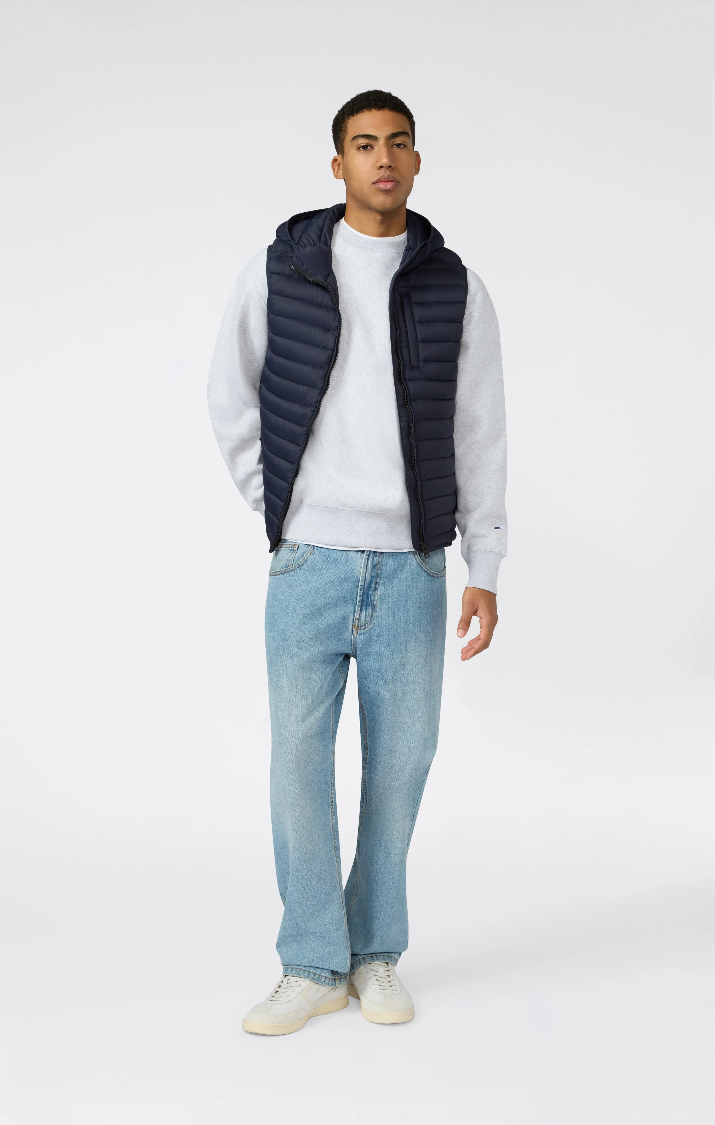 Men’s Padded Hooded Vest - Image 2