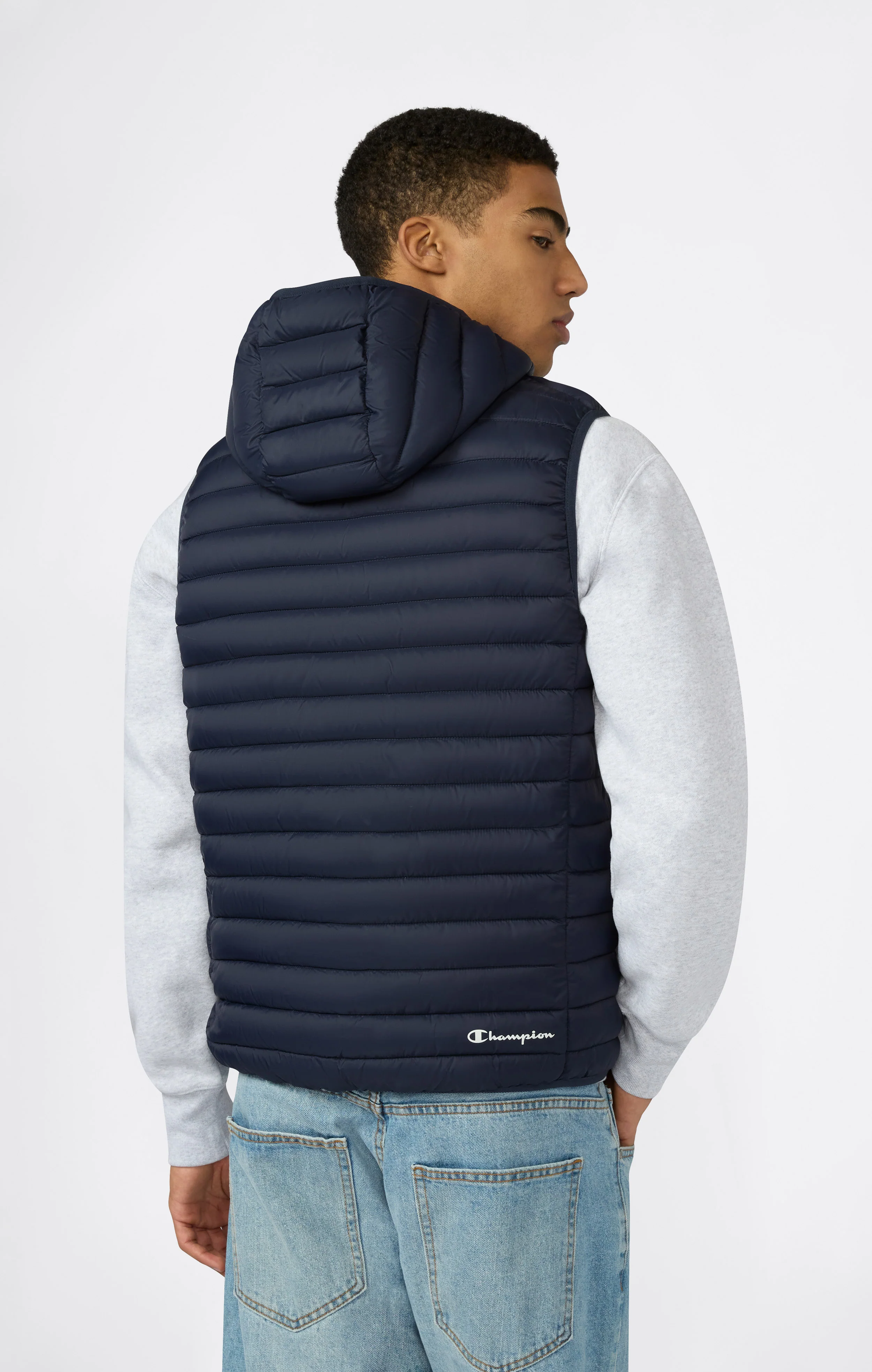 Men’s Padded Hooded Vest - Image 3