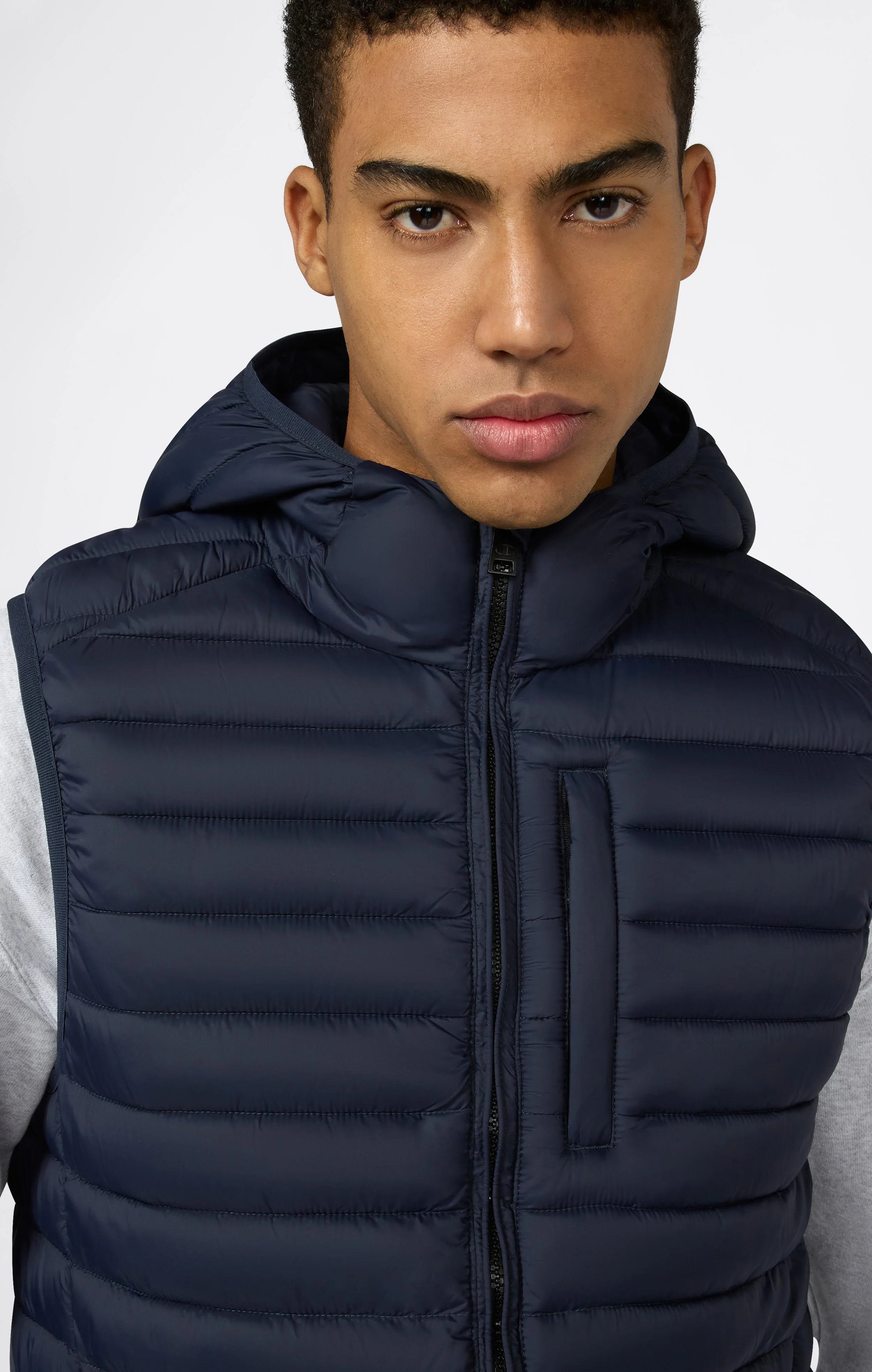 Men’s Padded Hooded Vest - Image 4