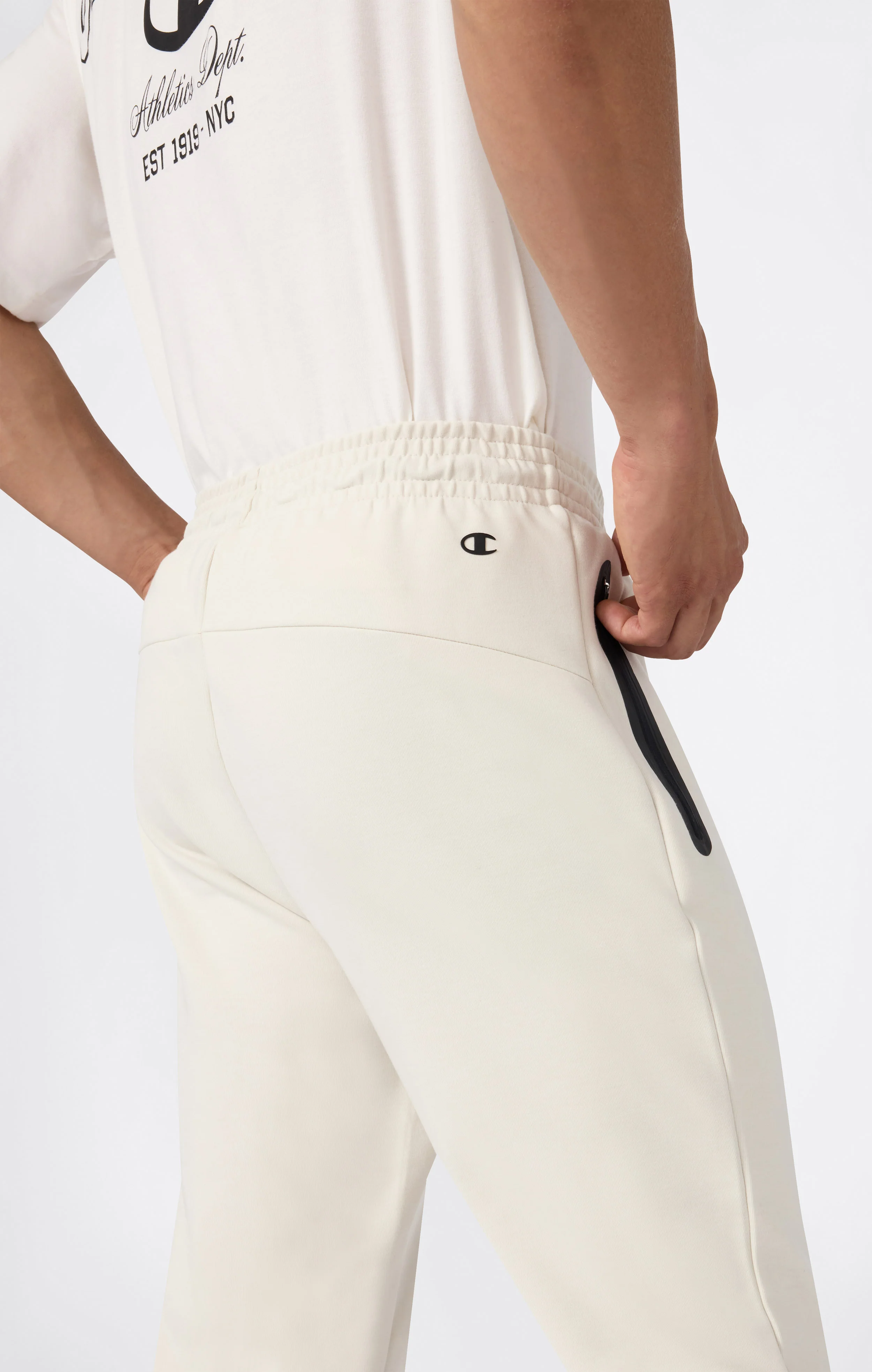 Men’s Stretch Poly-Cotton Cuffed Pants C-Tech - Image 3