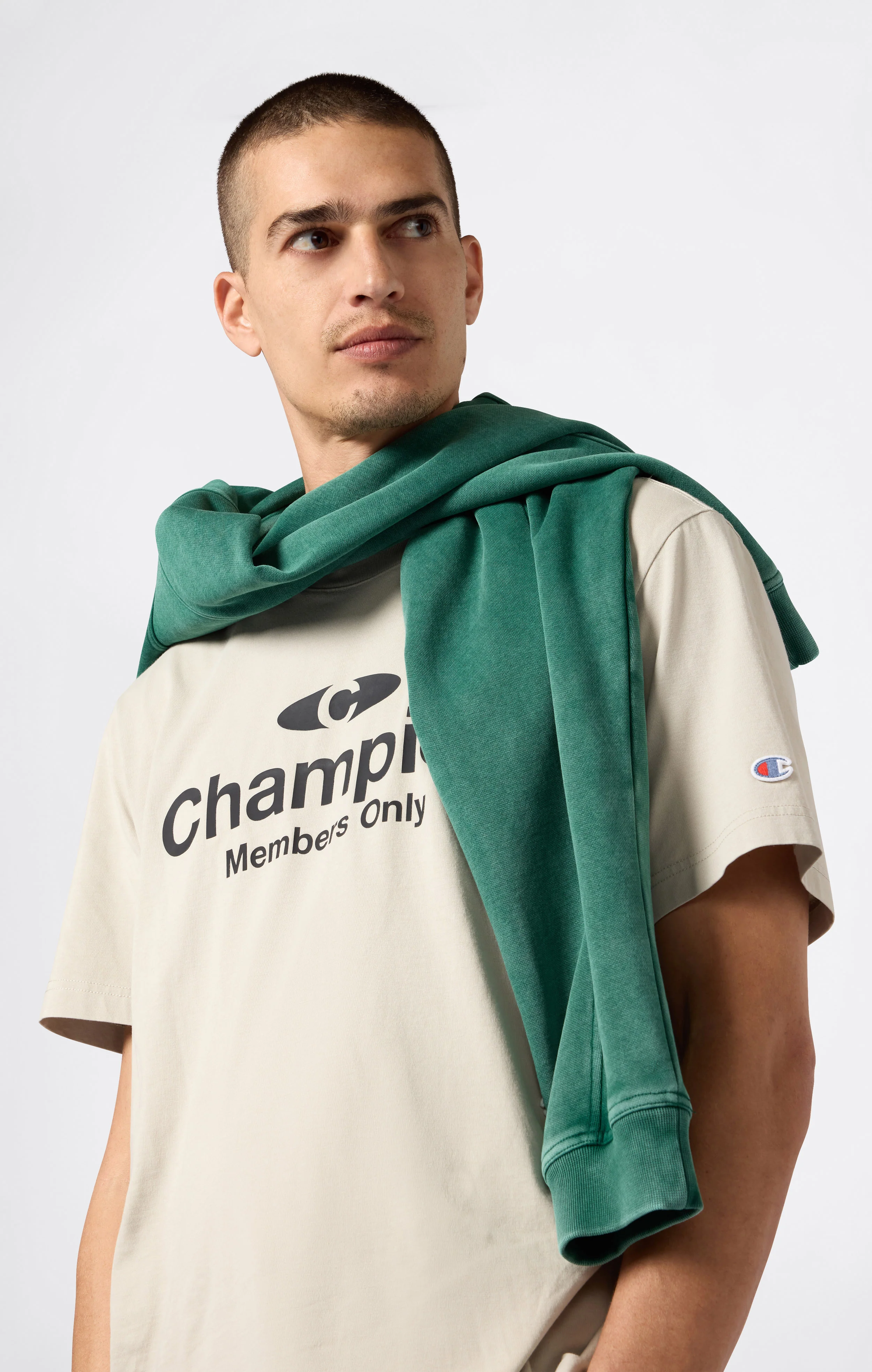 Men’s Washed Crewneck T-Shirt Icons - Image 3