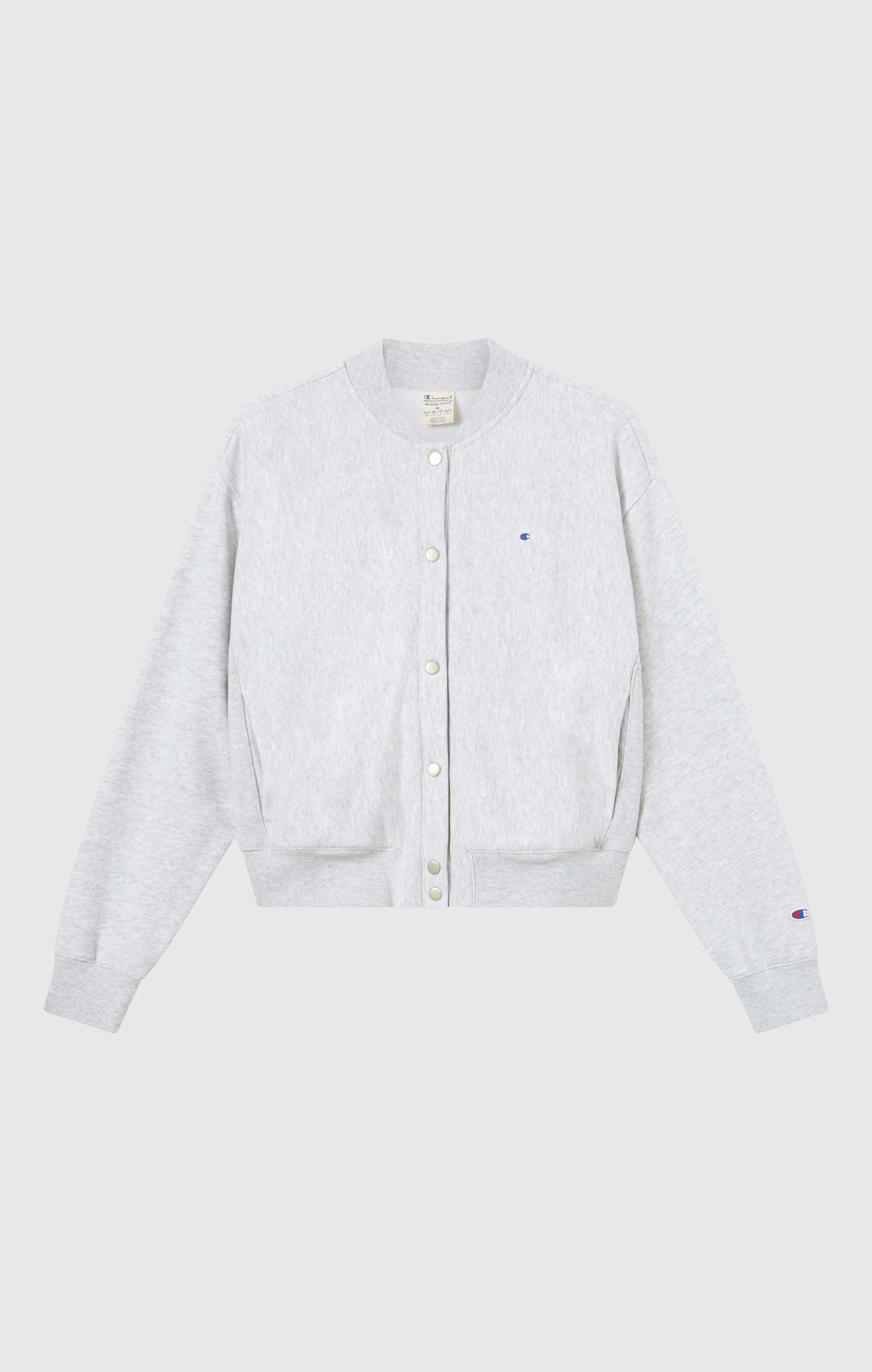 Women’s Lightweight Reverse Weave Bomber Sweatshirt - Image 5